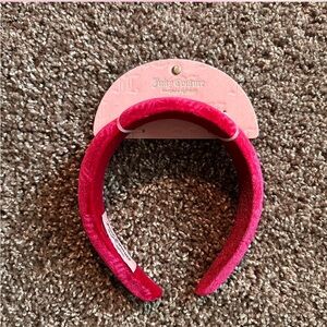 Hot pink juicy couture headband